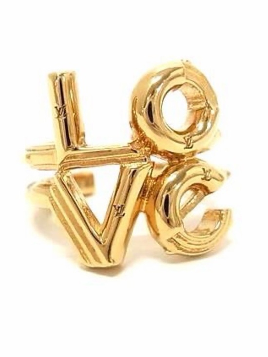 Louis Vuitton Jewelry - LV & Me Gold Love Ring